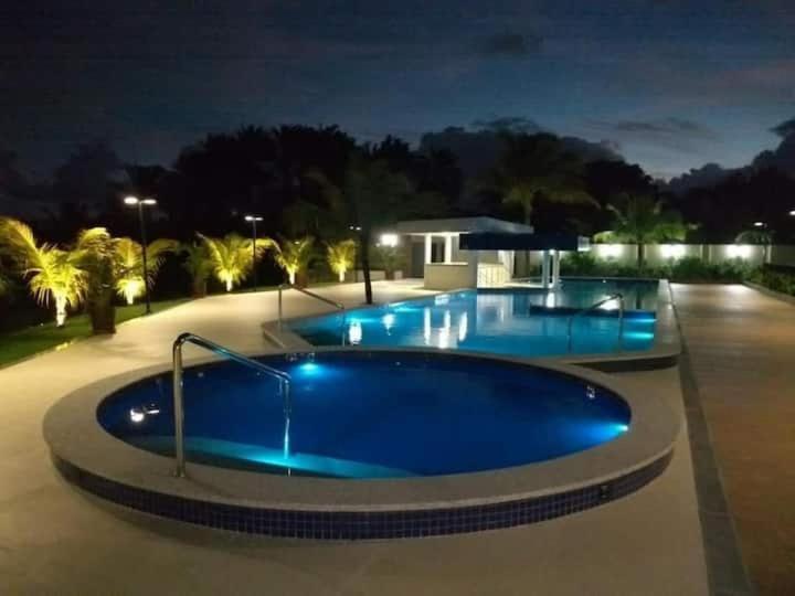 Apartamento Em Guarajuba, Bahia 1 Tudo Novinho E Finamente Decorado Salvador Buitenkant foto